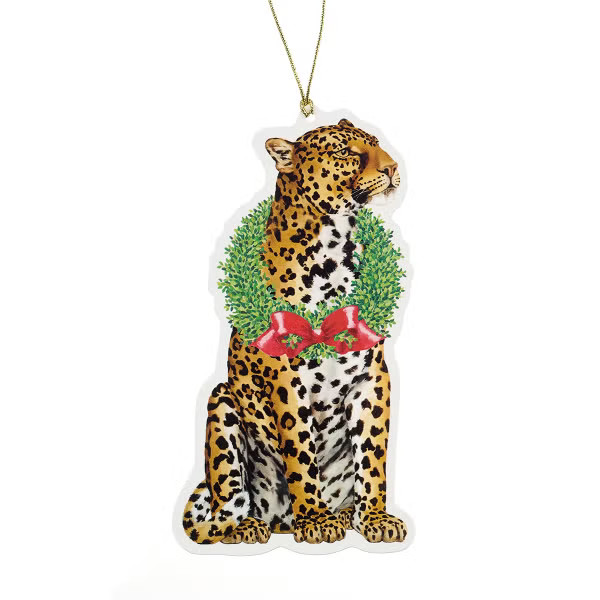 Caspari Wild Christmas Gift Tags Pkg/4 | The Container Store