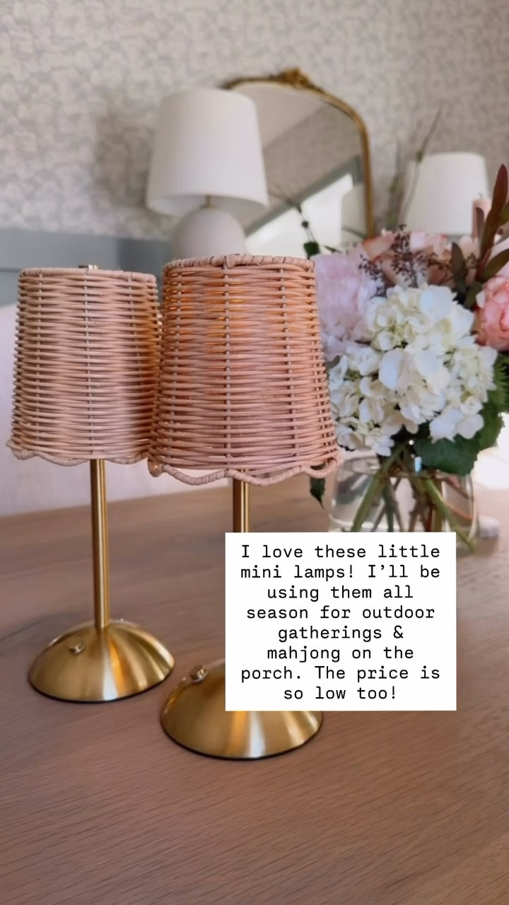The gift any mom will use & love for a very long time! How cute are these scalloped rattan table lamps?! 

Loverly Grey, Mother’s Day gift ideas, Walmart find, scalloped rattan table lampss

#LTKMothersDay #LTKHome