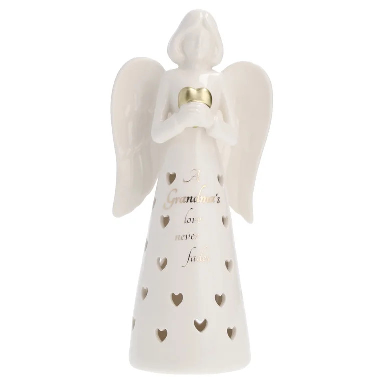 LED Grandma's Love Angel Decoration, White, 8", Mother's Day by Way To Celebrate | Walmart (US)