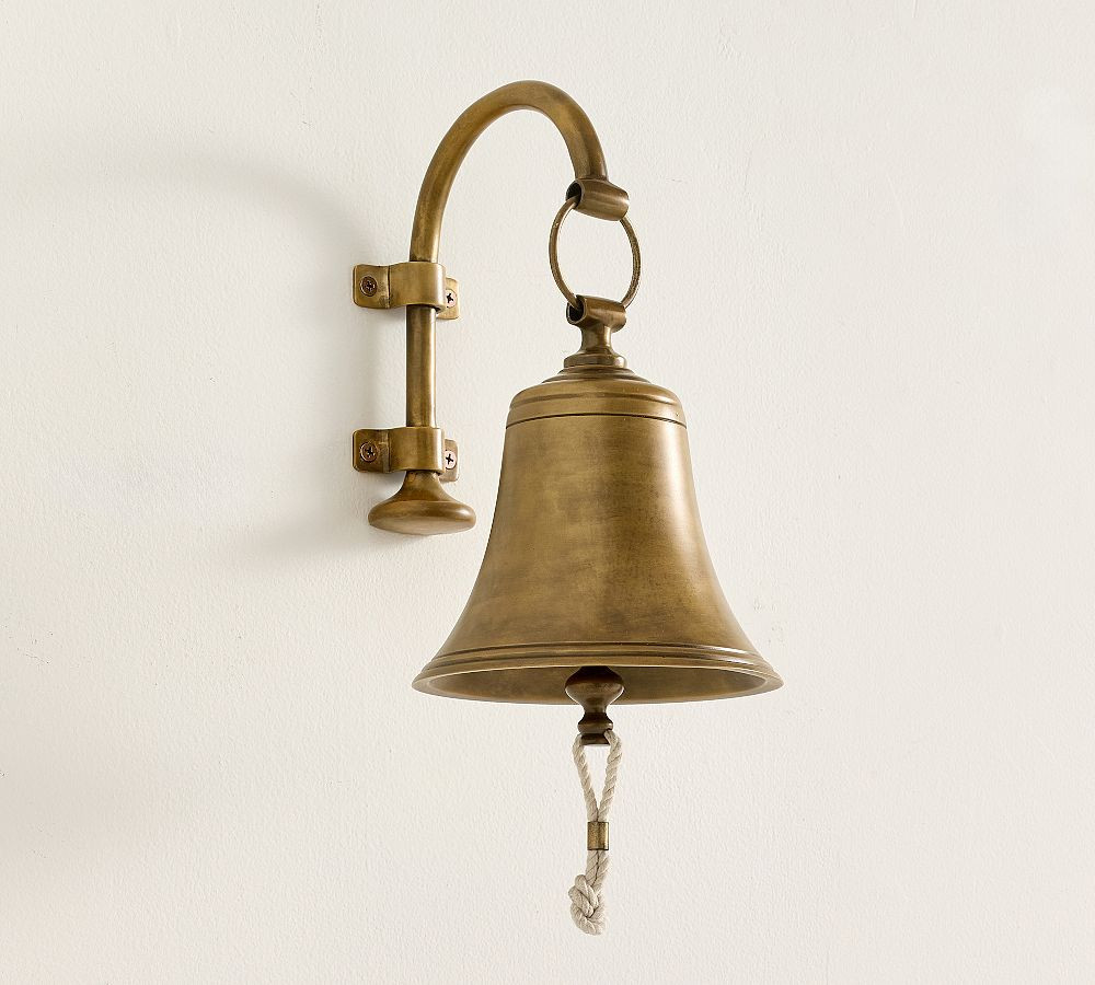 Chris Loves Julia Wall-Mounted Dinner Bell | Pottery Barn (US)