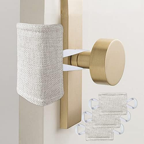 Door Silencer Quiet Door Closer Cushion, Padded Door Latch Cover for Nursery, Baby, Light Sleeper... | Amazon (US)