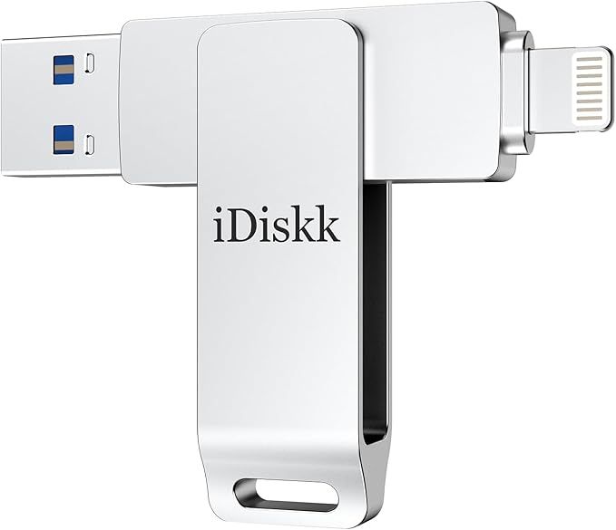 iDiskk 512GB Mfi Certified iPhone USB Storage Flash Drive Photo Stick for iPhone and Computer Pho... | Amazon (US)