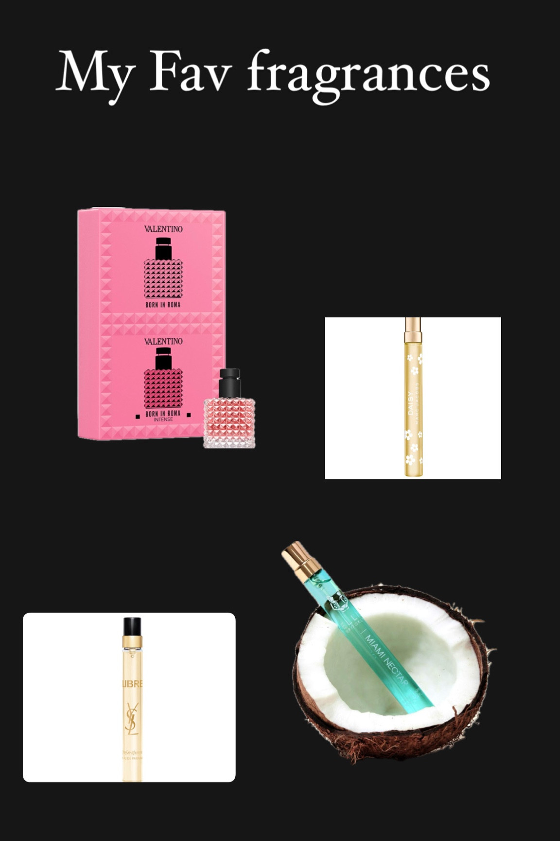I have always been known for my scents and these are my favorite I love the fact that they come in these small travel sizes because I am always switching up my fragrances. I feel like every time I find one that I love the rest of the world starts, loving it and I like to have ones that not everyone else has. 

#LTKBeauty #LTKSeasonal #LTKHoliday