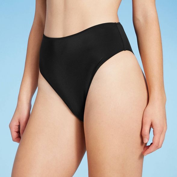 Women's High Leg High Waist Extra Cheeky Bikini Bottom - Shade & Shore™ | Target