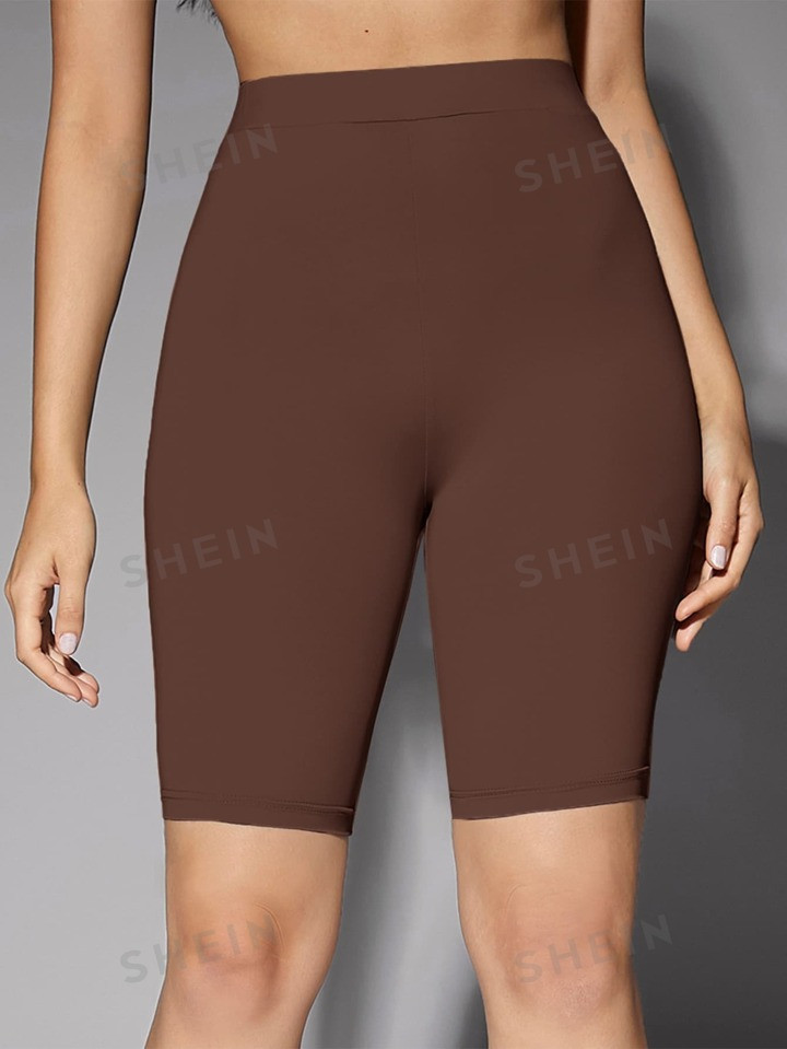 SHEIN BAE High Waist Biker Shorts | SHEIN