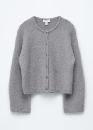 Brushed Mohair-Blend Cardigan | & Other Stories - US
