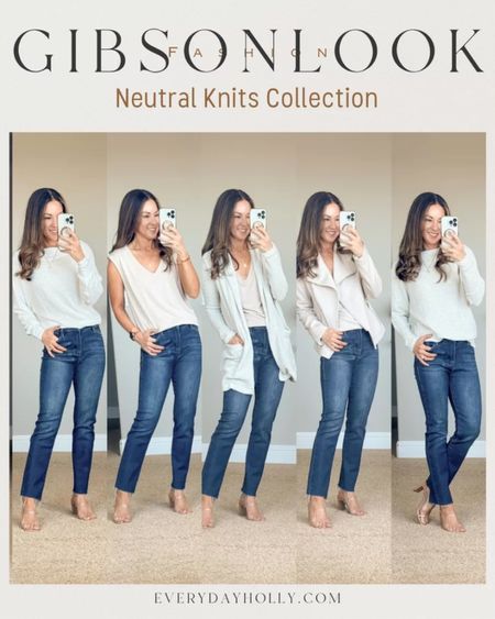 Neutral Knits Collection

Use code HOLLY10 for 10% off Gibsonlook items

I typically wear XS but wear XXS in most Gibsonlook pieces, mid-rise jeans 24

Spring outfit  Spring style  Neutral fashion  Neutral knits  Denim  Denim outfit  Heels  Moto jacket  Cardigan  EverydayHolly

#LTKstyletip #LTKSeasonal #LTKover40
