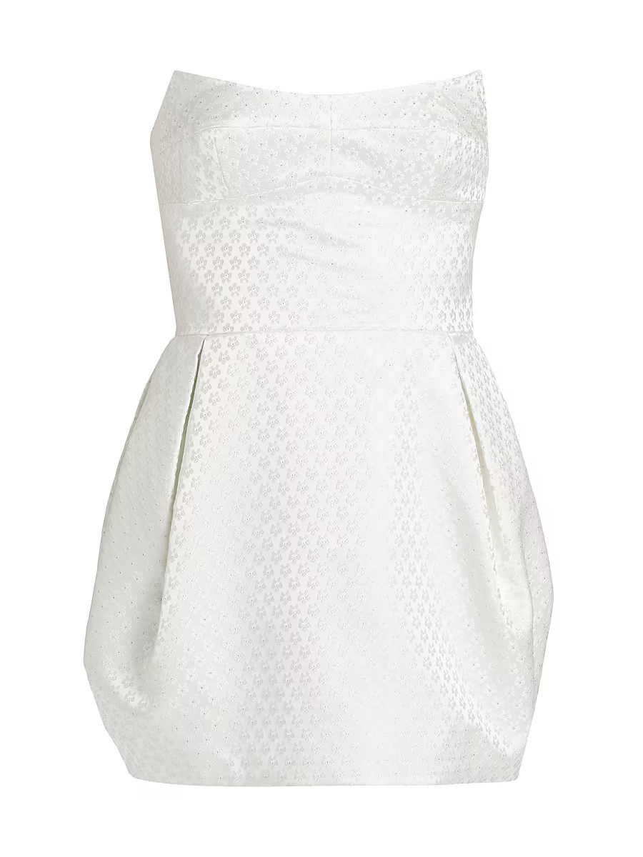 Women's Bowery Strapless Minidress - White - Size Small | Saks Fifth Avenue
