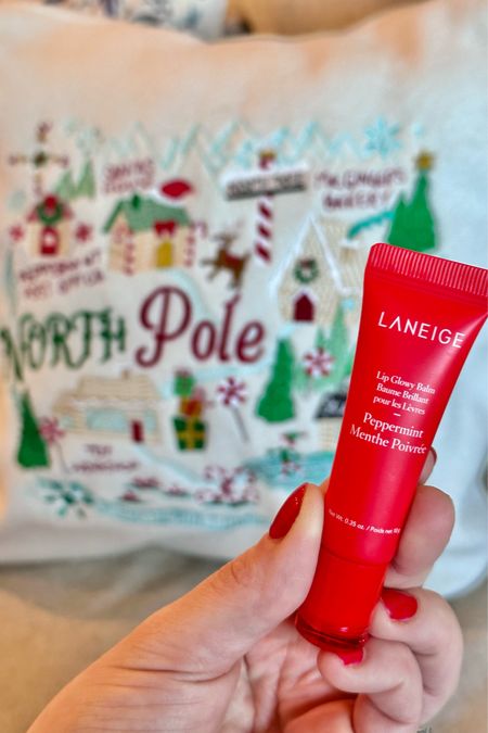Laneige peppermint lip balm is my newest obsession. Pulled out the cutest North Pole pillow too!

#LTKfindsunder50 #LTKHoliday #LTKbeauty
