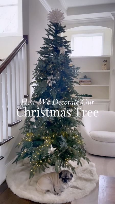 It’s the Season… to decorate our Christmas Tree 🎄

Here’s how we do ours:

- Fluff the Tree Branches
- Add homemade mirrored ornaments along the trunk to reflect the lights
- String the lights (I find wire lights much easier to string then traditional lights)
- Place the Topper
- Add any sprigs, ribbons or large ornamental elements
- Place tree skirt or collar
- Add ornaments

We kept our ornaments really simple this year — only unbreakable options in case Owen decides to start grabbing 😂 Hopefully I’ll be able to bring out my massive collection of glass ornaments again next year.

How do you like to decorate your tree?

#LTKSeasonal #LTKHoliday #LTKhome