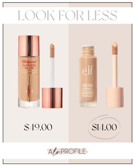 Makeup look for less 💄 I’ve been using the e.l.f. Halo glow and it really does work like a filter. It is really great value for the price!

#LTKBeauty