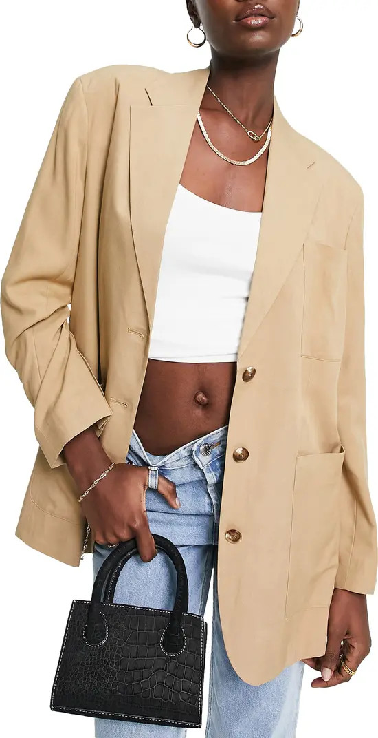 Topshop Mensy Relaxed Blazer | Nordstrom | Nordstrom