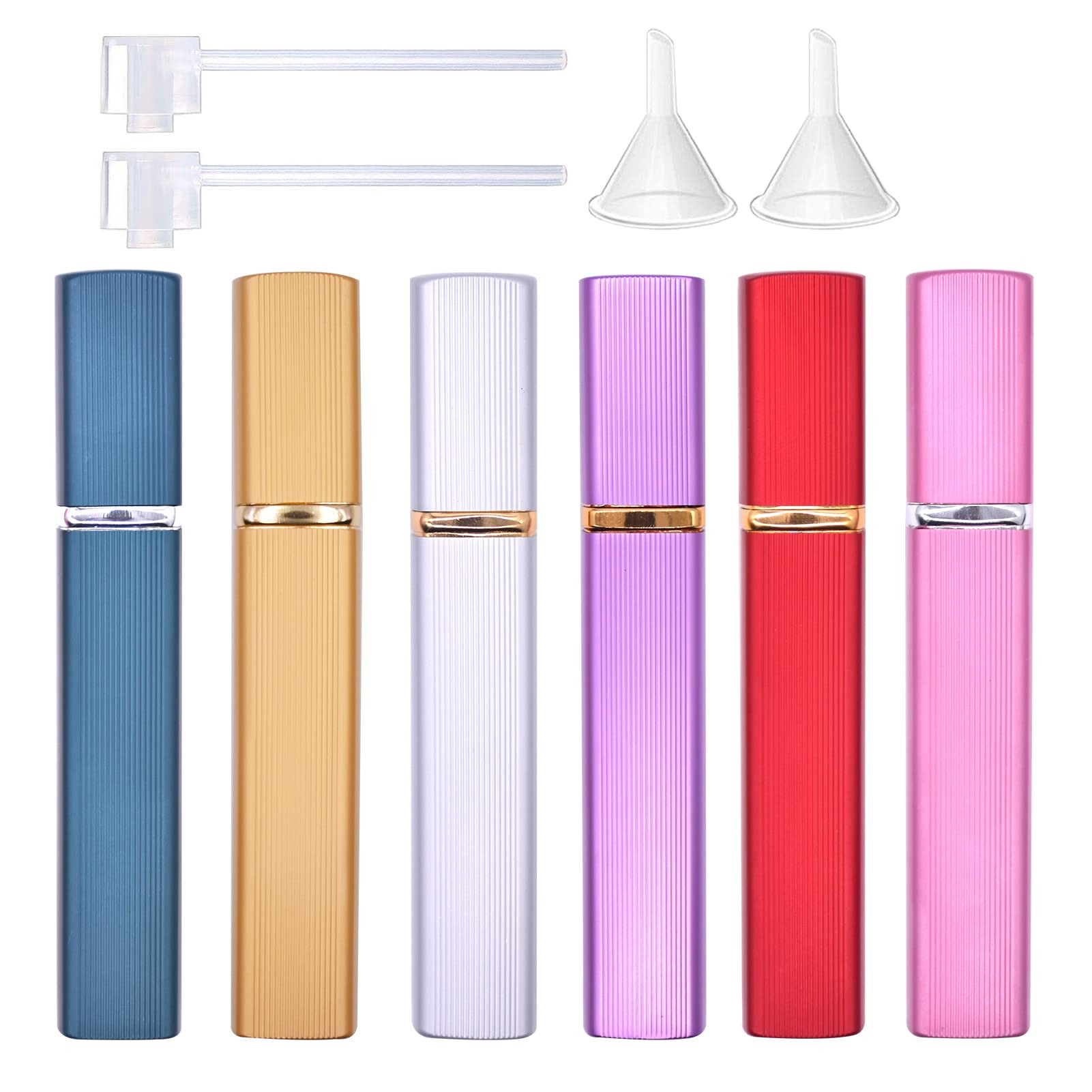 12ML Perfume Atomizer Bottle Refillable,Mini Portable Spray Bottle,Scent Pump Case,With Dispenser... | Amazon (US)
