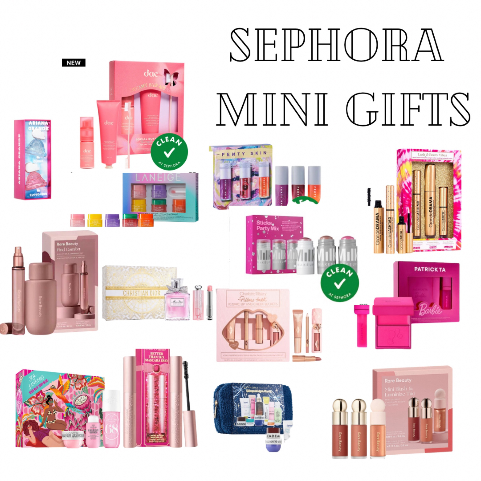 Sephora Mini Gifts

#LTKGiftGuide #LTKSeasonal #LTKHoliday