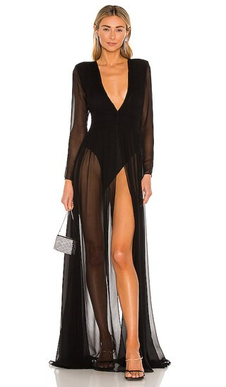 Angela Dress in Black | Revolve Clothing (Global)