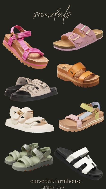 Summer sandals, best sandals, comfortable sandals, summer slides, affordable and stylish sandals, summer style 

#LTKstyletip #LTKshoecrush