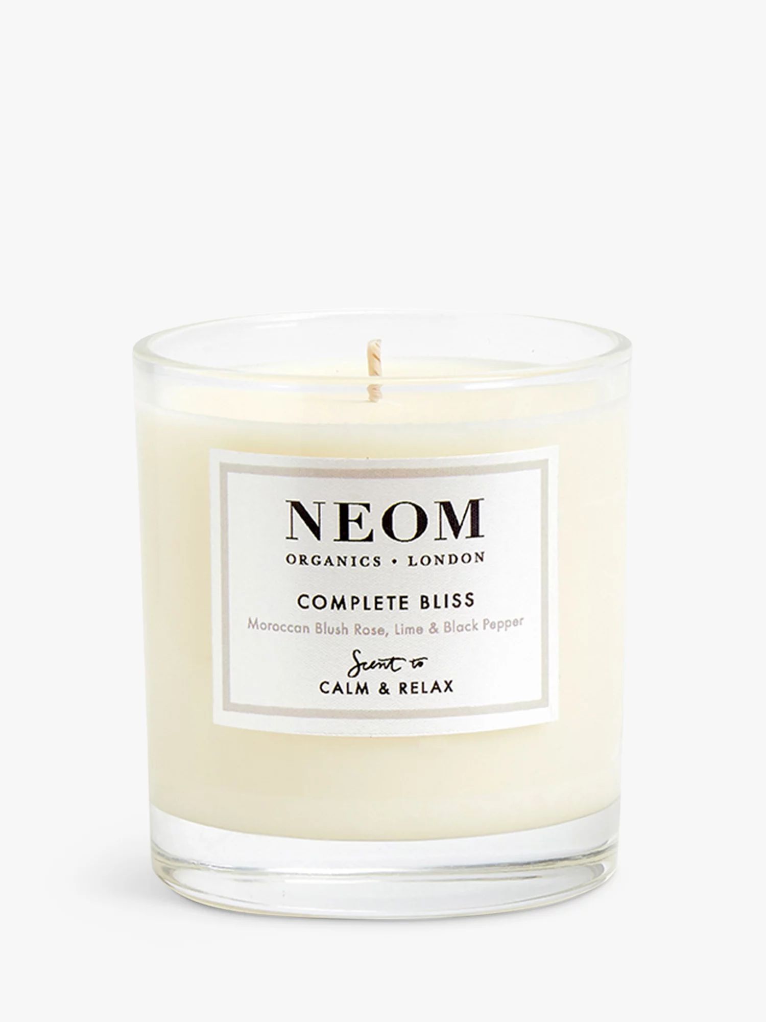 Neom Organics London Complete Bliss Scented Candle | John Lewis (UK)