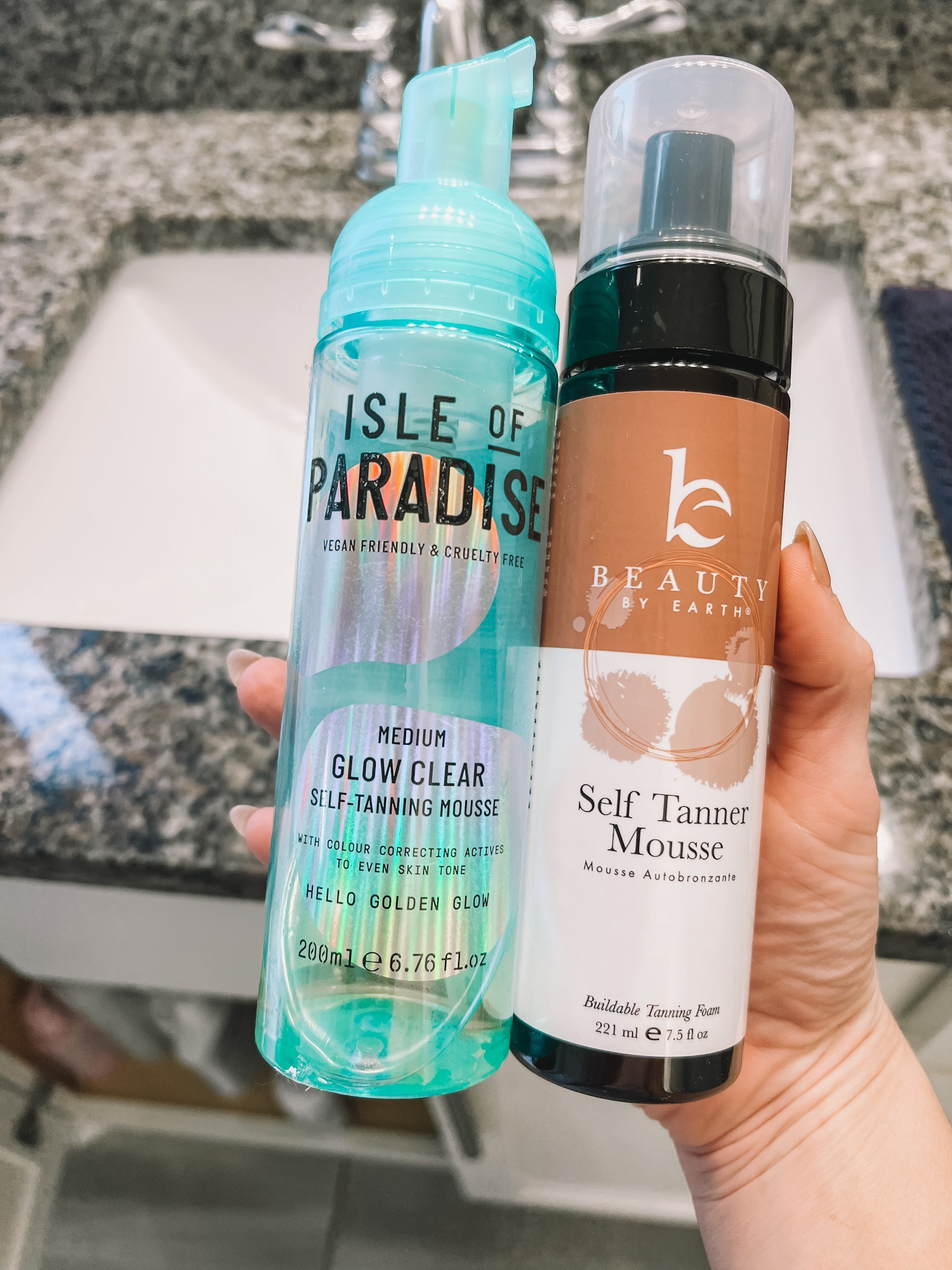 My favorite clean beauty tanning mousse. 