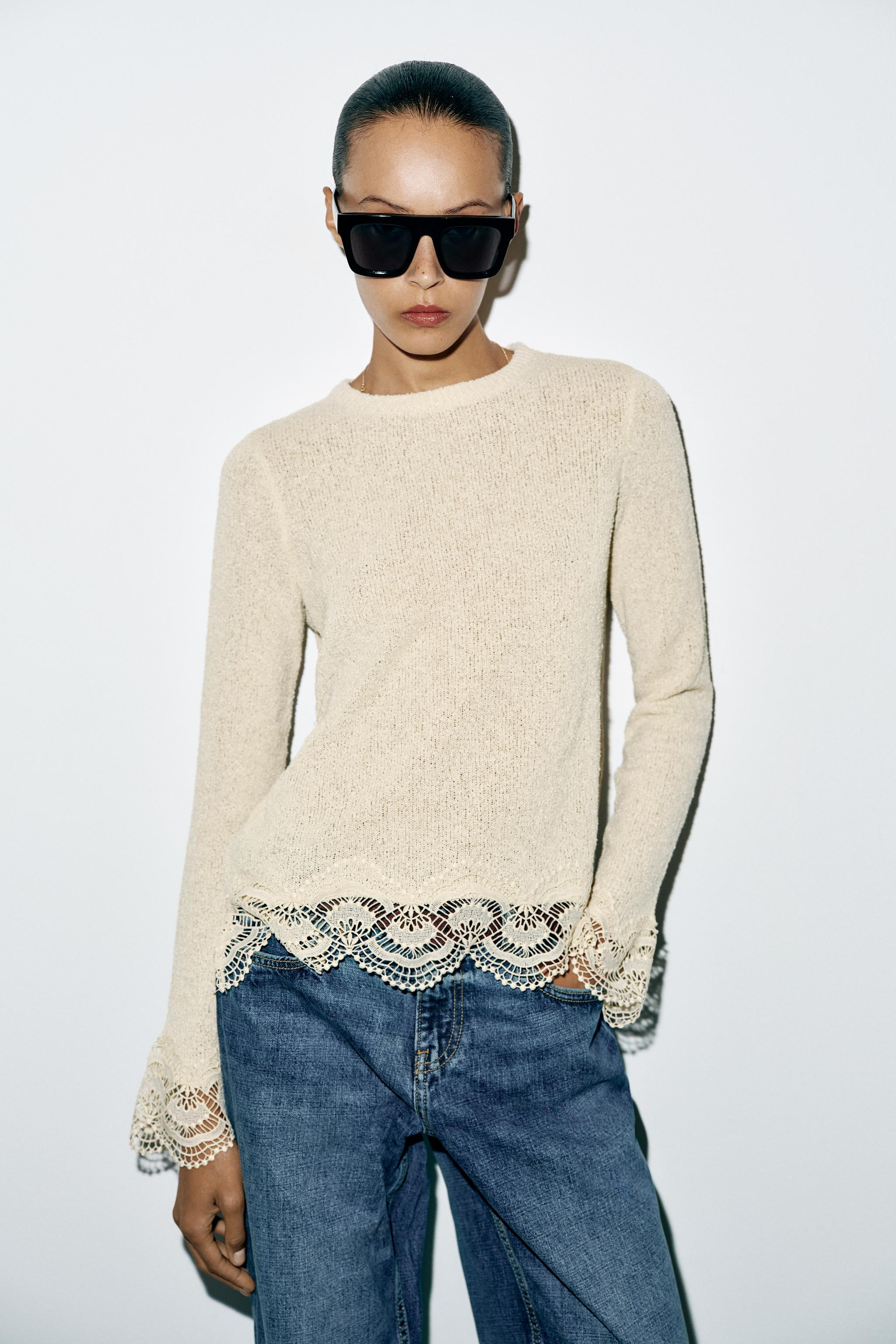 LACE TOP | Zara US