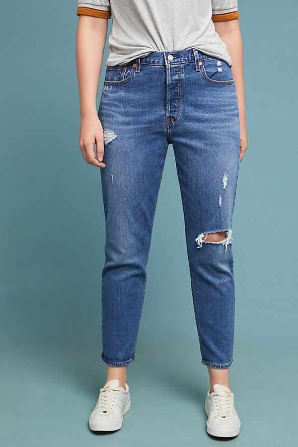 Levi's Wedgie Icon Ultra High-Rise Straight Jeans | Anthropologie (US)