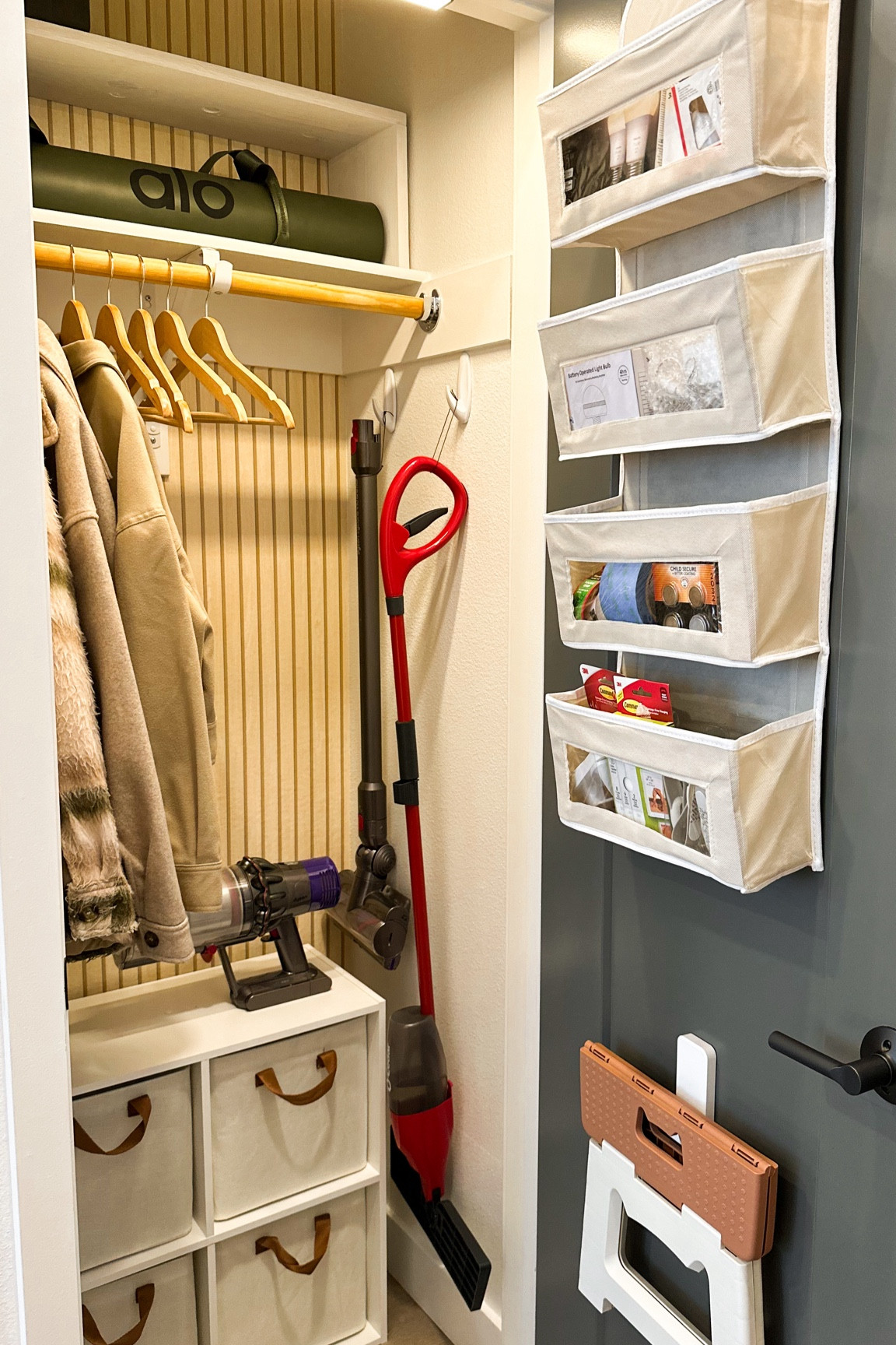 Max storage in a tiny closet with some of my fave organization and storage solutions 👌🏼 

#LTKhome