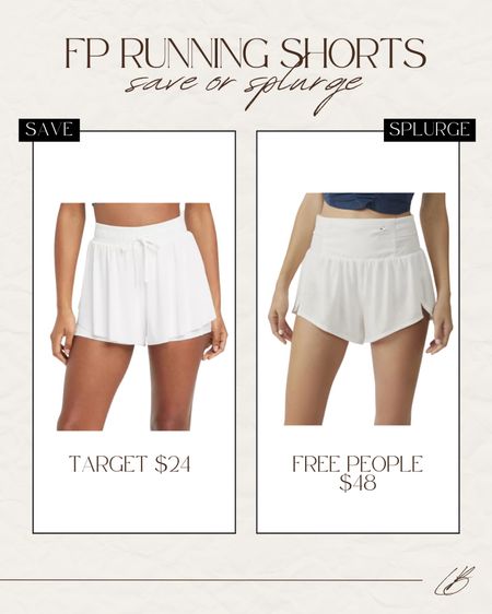 Free People look for less running shorts from Target! 

Lee Anne Benjamin 🤍

#LTKFind #LTKstyletip #LTKfit