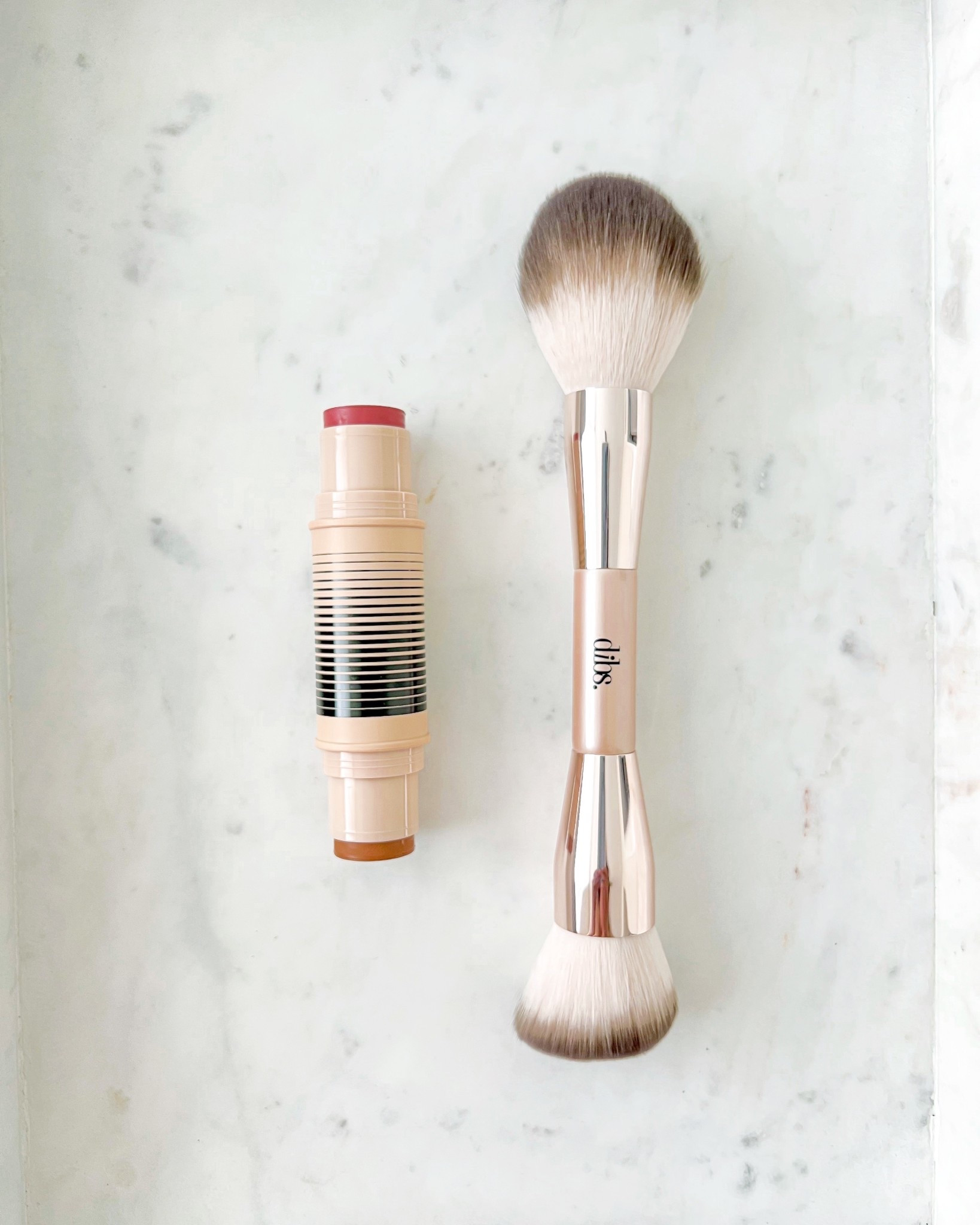 This DIBS Beauty Desert Island Duo (shown here in shade 5.5) and DIBS Duo Brush are great beauty essentials for your everyday makeup routine and they’re great for travel. One end of the DIBS stick is a cream bronzer and the other end is a cream blush. Use both with this amazing dual ended brush! 

#LTKFallSale #LTKBeauty #LTKTravel