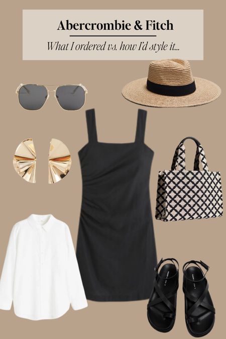 Abercrombie purchase: how I’d style my new dress 🖤 #Abercrombie #howistyle #salealert 

#LTKsalealert #LTKfindsunder50 #LTKSpringSale