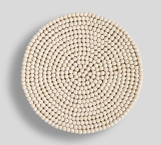 Beaded Charger Plates - Set of 4 | Pottery Barn (US)