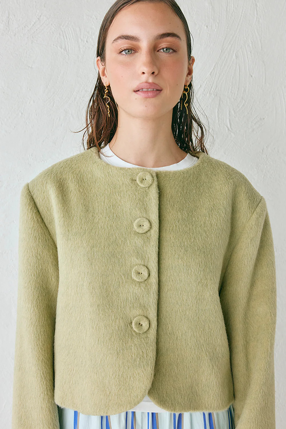 Akoya Jacket Sage | VRG Grl