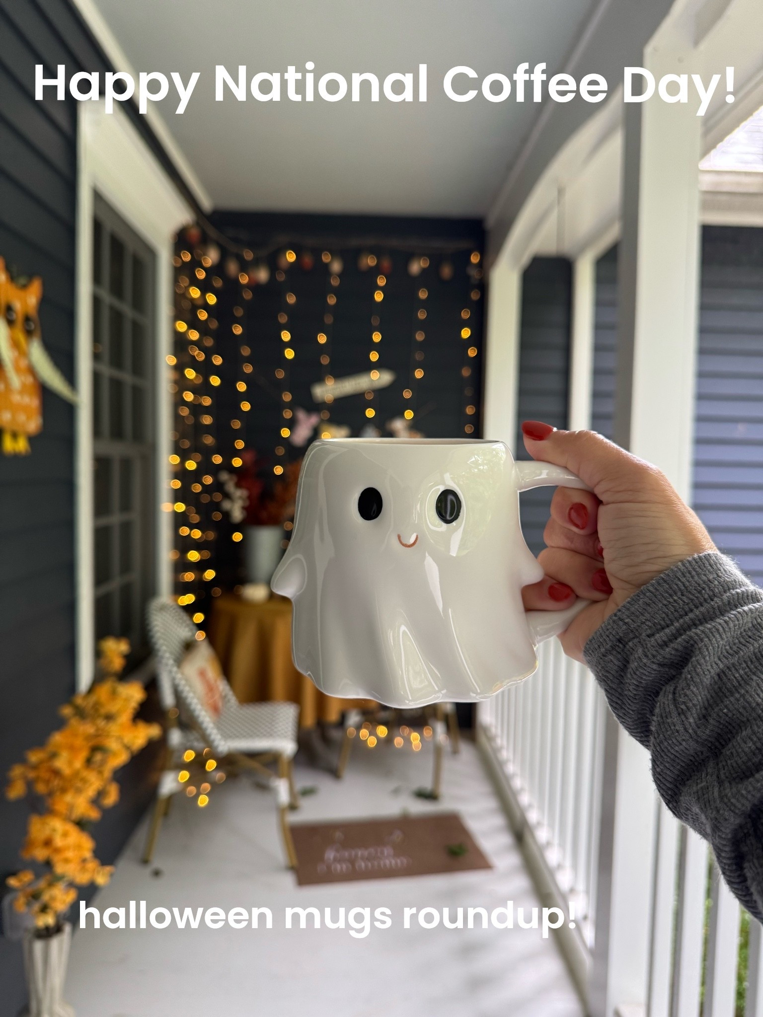Happy national coffee day! Sharing a roundup of Halloween mugs.

#LTKHome #LTKSeasonal