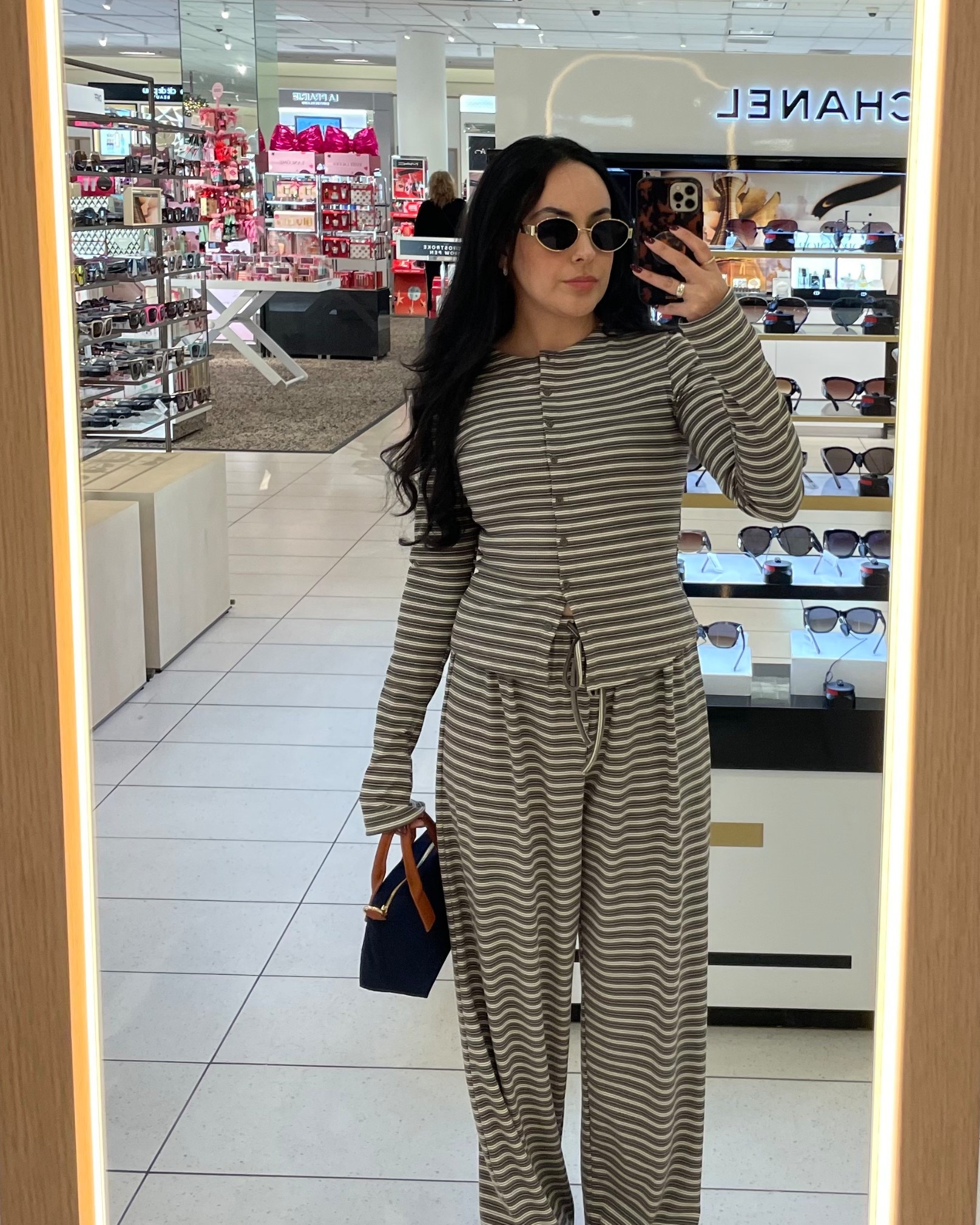 Striped set for the win 🤎

#LTKStyleTip #LTKPetite #LTKOver40