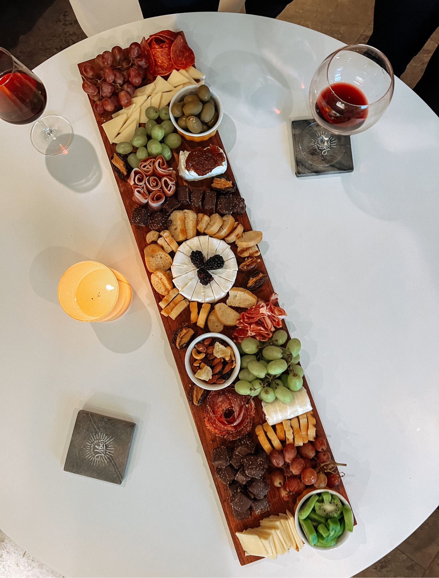 Charcuterie board inspo for hosting parties. Using 36” board - linked similar boards that are more affordable. 

Holiday, thanksgiving hosting, holiday hosting, wine glass, crate and barrel, target finds



#LTKHoliday #LTKhome #LTKparties