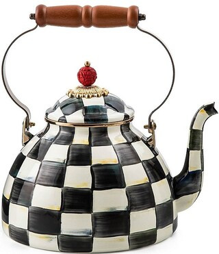Courtly Check® Enamel Tea Kettle, 3 Qt. | Dillard's