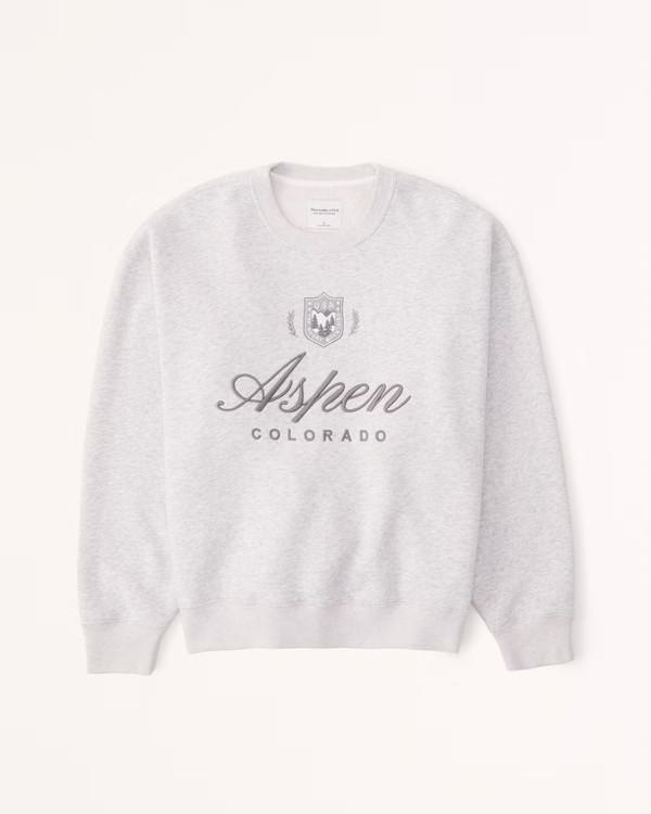 Ski Destination Vintage Sunday Crew | Abercrombie & Fitch (US)