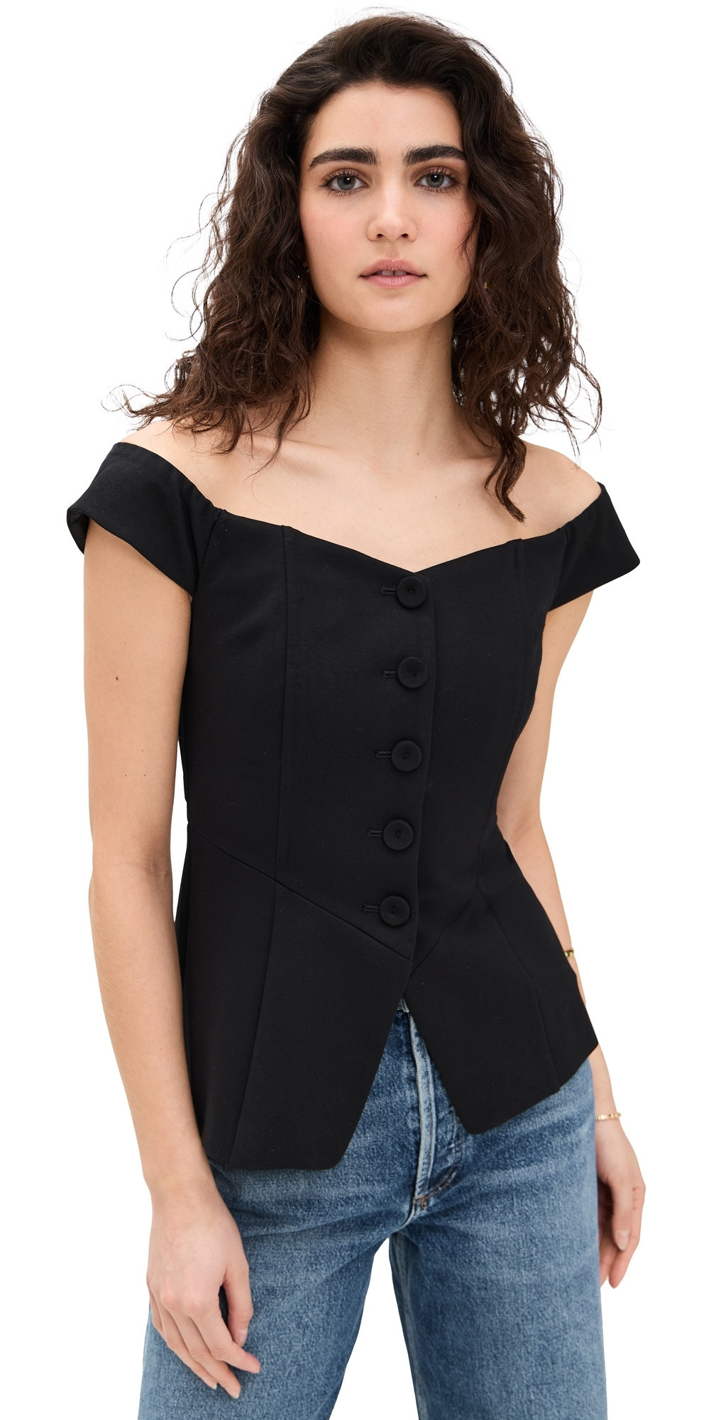 Favorite Daughter The One That I Want Top Black 0 | Shopbop