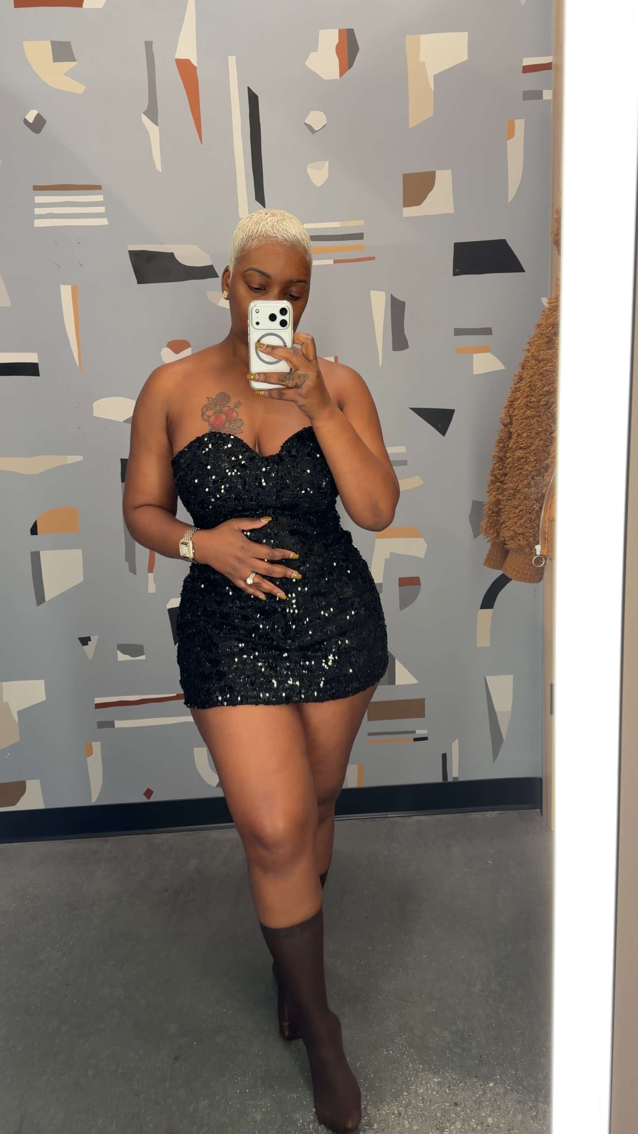 This Bar III sequin tweed set is such a vibe — the bustier + mini skirt combo looks chic, sparkly, and so put-together without even trying. Obsessed with how glam and effortless this duo feels ✨

#BarIII #MaciesExclusive #SequinSet #TweedSet #HolidayOutfit #PartyLook #BustierTop #MiniSkirtStyle #LTKHoliday #LTKStyle #GlamEdit 

 #LTKCyberWeek #LTKHoliday #LTKFindsUnder50