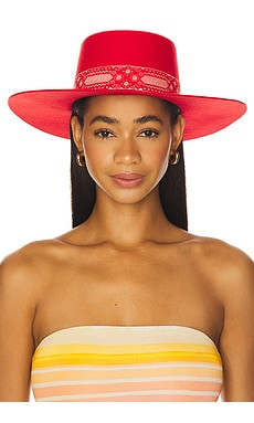 Lack of Color The Sierra Boater Hat in Ruby Red from Revolve.com | Revolve Clothing (Global)