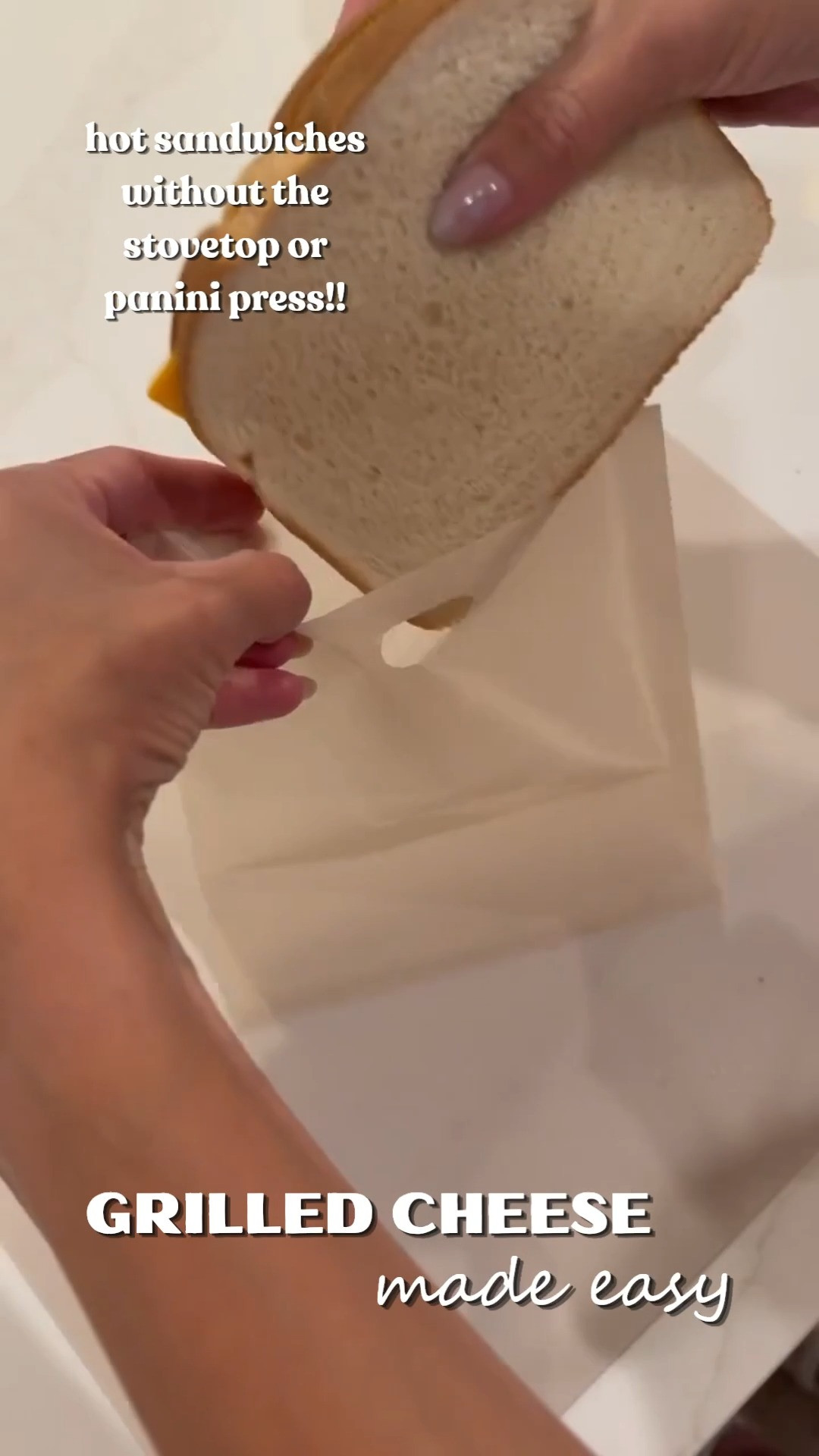 Such a good little kitchen hack!! Grilled cheese + paninis made so easy right in the toaster🤎






kitchen gadgets, kitchen must haves, kitchen hacks, toaster sandwich bags, grilled cheese, panini, cooking essentials, home finds, carla.bushey 

 #LTKfoodie #LTKHome