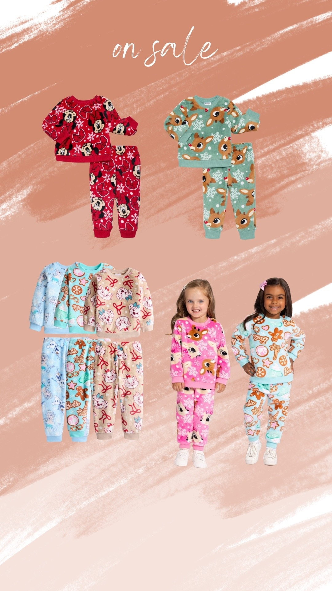 🚨NEW & On Sale Now ‼️

Toddler girls Christams themed Disney  2pc sets, pullover and matching bottoms @Walmart! 🎄💕

Linking them here, (anything missing will be linked when available ) 🔗❄️