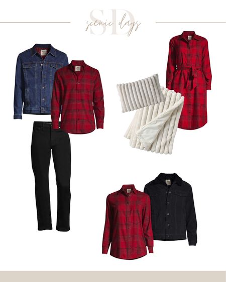 Lands End x Blake Shelton collection is perfect for fall, winter and holiday outfits. This blanket is incredible and I will be curling up with it all winter long! 

Family photo outfits, fall style, holiday outfits, cozy outfit, plaid shirt, flannel shirt, jean jacket, corduroy jacket, black jeans, faux fur blanket, throw blanket, outfits for him 

#LTKunder100 #LTKstyletip #LTKsalealert