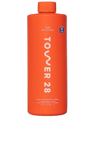 Tower 28 SOS Daily Rescue Facial Spray Jumbo in Beauty: NA. | Revolve Clothing (Global)