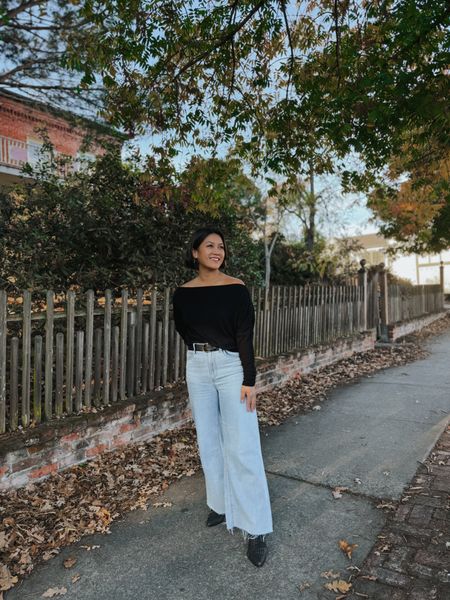 Loved these wide leg jeans in the summer and love them even more after styling them for fall. The cut with booties is so good 🤌🏽

* petite 5’1 size S/27

Petite girl styling . Petite styling tips . Wardrobe stylist . Styling core basics . Capsule wardrobe styling . Wardrobe essentials . Millennial style . Wide leg Jean outfit . Day to night outfit 

#petitestyle #howtostyle #outfitsdaily #minimaliststyle #wardrobestylist #bayareablogger #widelegjeans #joesjeans #effortlesschic #effortlessstyle 

#LTKstyletip #LTKparties #LTKHoliday