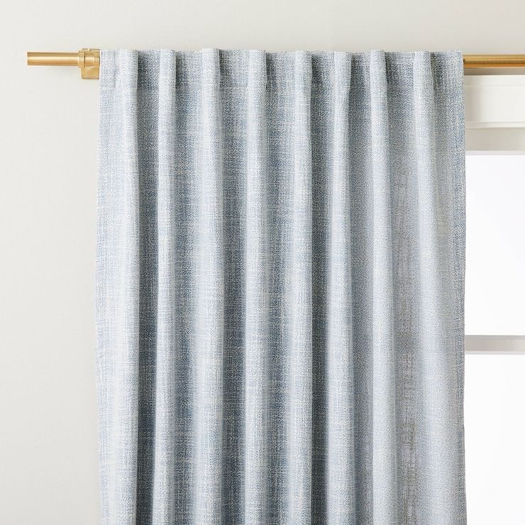 Heathered Slub Curtain Panel - Hearth & Hand™ with Magnolia | Target