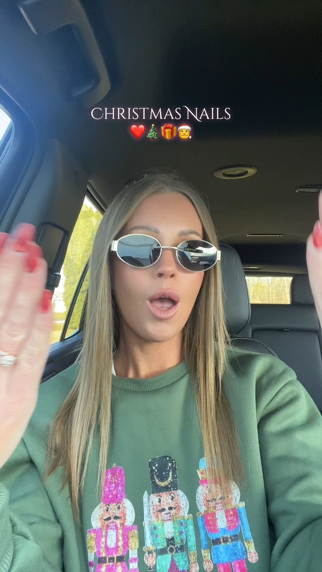 A little Christmas glam!!! Obsessed with all the pearls & rhinestones!! 😍🎄

#christmasnails #nailtransition #christmasnailinspo #pressons #nailday 

#LTKBeauty #LTKselfcare #LTKHoliday