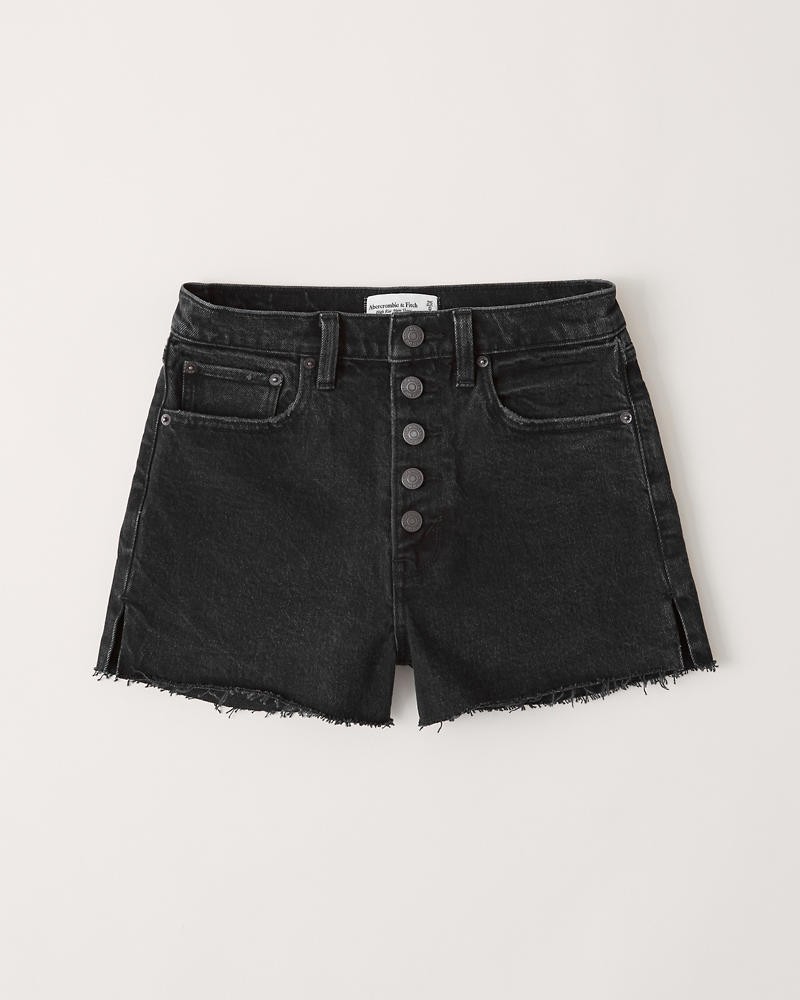High Rise Mom Shorts | Abercrombie & Fitch (US)