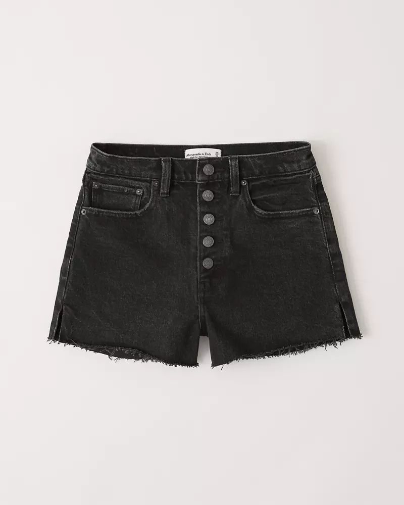 High Rise Mom Shorts | Abercrombie & Fitch US & UK