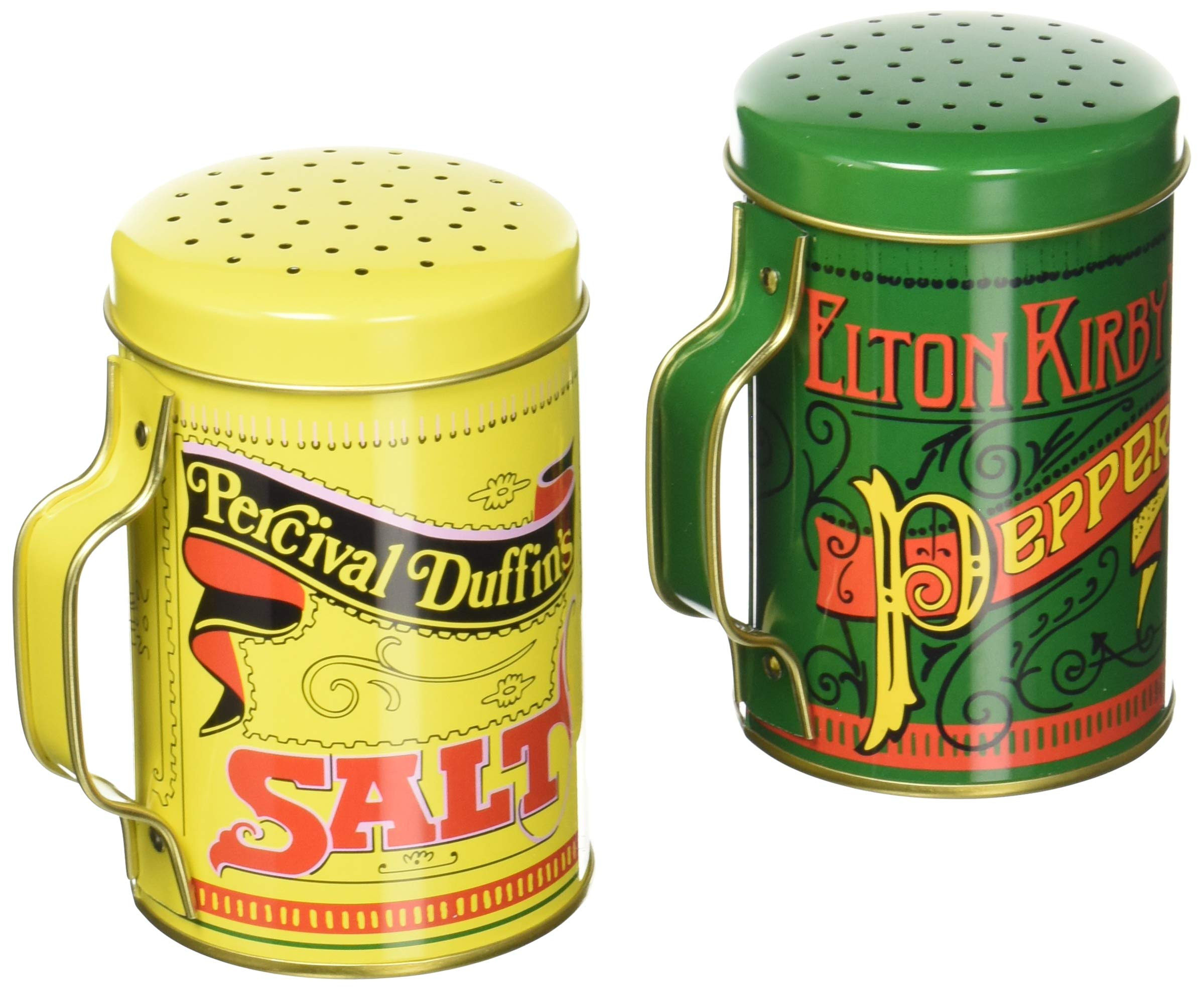 Norpro 713 Salt and Pepper Shaker Set, 4in/10cm and holds 10oz, Multicolor | Amazon (US)