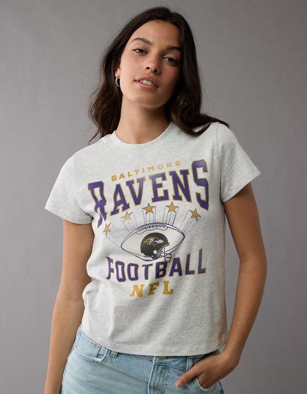 NFL Baltimore Ravens Graphic T-Shirt | American Eagle Outfitters (US & CA)