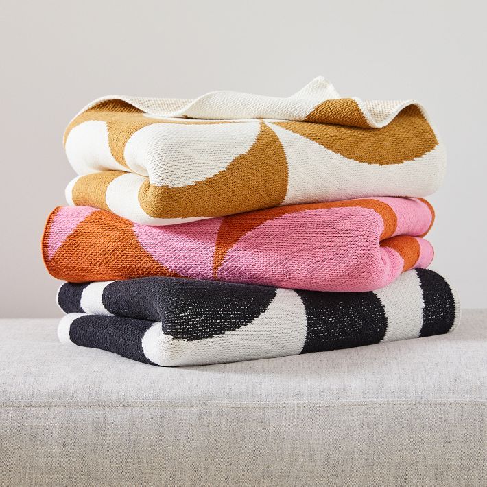 Happy Habitat Puzzle Eco Throw | West Elm (US)